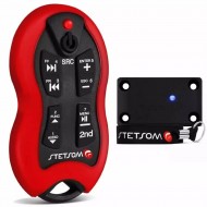 Stetsom SX2 Red - Long Distance Remote Control - 16 Functions - Free Lanyard
